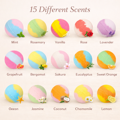 Bath Bombs for Kids with Toys Inside