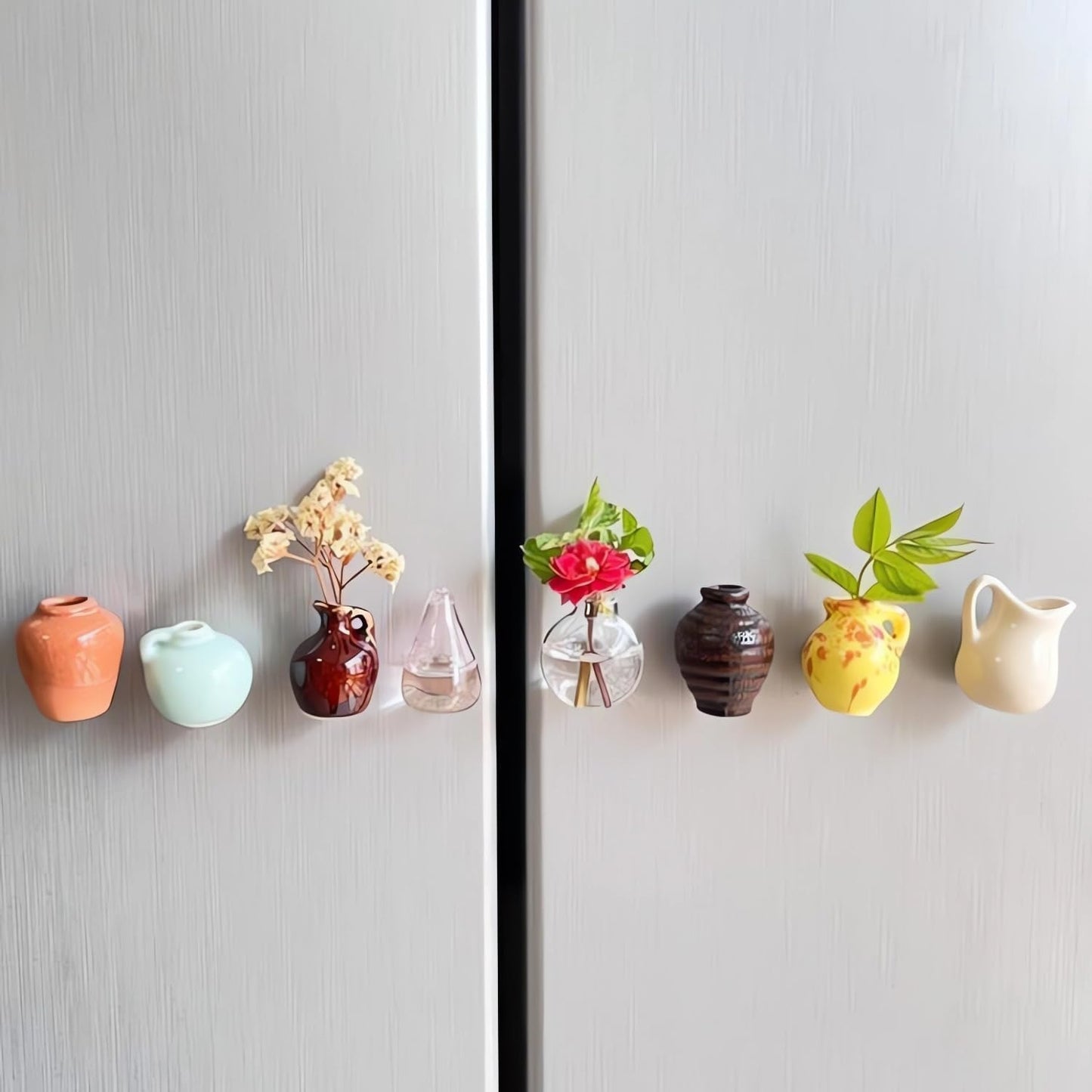 Mini Flower Vase Magnet