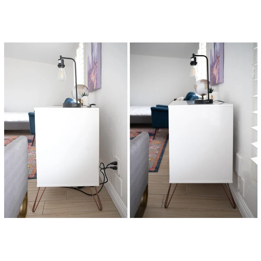 Sleek Socket Outlet & Cord Concealer Kit